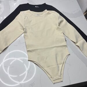 Formfitting Longsleeve Bodysuit Pack of 2